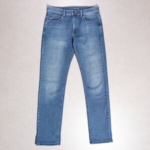 Mott & Bow Slim Fit Oliver Stretch Medium Blue Denim 5 Pocket Jeans Men's 31x32